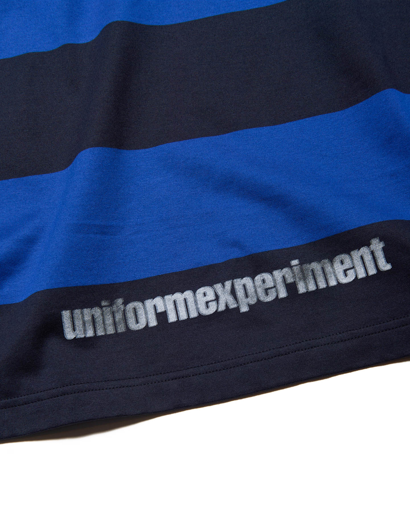 uniform experiment / BORDER L/S TEE (Blue)